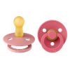 BIBS Pacifier Colour Latex Size 2 2 kpl – Dusty Pink/Coral thumbnail 1