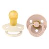 BIBS Pacifier Colour Latex Size 3 2 kpl – Ivory/Blush thumbnail 1