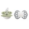 BIBS Pacifier Infinity Silicone Anatomical Size 1 – Sage Glow/Clo thumbnail 1