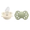 BIBS Pacifier Infinity Silicone Size 2 Anatomical 2 kpl – Ivory/S thumbnail 1