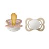 BIBS Pacifier Supreme Latex Size 1 2 kpl – Blush Glow/Vanilla Glo thumbnail 1