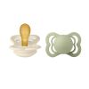 BIBS Pacifier Supreme Latex Size 1 2 kpl – Ivory/Sage thumbnail 1