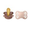 BIBS Pacifier Supreme Latex Size 1 2 kpl – Woodchuck/Blush thumbnail 1