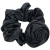 By Lyko Flower Scrunchie Black thumbnail 1