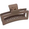 By Lyko Rectangular Rubber Claw XL Brown thumbnail 1