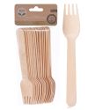 Eco Friendly Birkebestik Gaffel   20 stk. thumbnail 1
