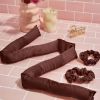 Kitsch XL Satin Heatless Curling Set - Chocolate thumbnail 6