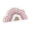 Label Label Rainbow Puzzle Cloud sateenkaarilelu Pink 1 kpl thumbnail 1