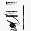 flormar Style Matic Eyeliner automaattinen silmänrajauskynä vedenkestävä sävy S02 New Black 0,35 g thumbnail 4