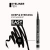 flormar Eyeliner Pen silmänrajaustussi sävy Black 1 ml thumbnail 4