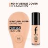 flormar HD Invisible Cover Foundation kevyt kirkastava meikkivoide SPF 30 sävy 040 Light Ivory 30 ml thumbnail 4