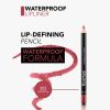 flormar Waterproof Lipliner vedenkestävä huulikynä sävy 203 Subdued Pink 1,14 g thumbnail 4