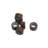BLONG MicroRing -kiinnitysrenkaat 5mm*3,5mm (silikoni), 100 kpl #ruskea thumbnail 1