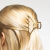 Notino Hair Collection Big hair claw clip hiusklipsi Gold 1 kpl thumbnail 2