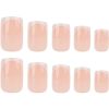 Nail HQ Square tekokynnet Elegant French 24 kpl thumbnail 3