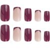 Nail HQ Square tekokynnet Pretty In Plum 24 kpl thumbnail 3