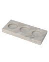 Excellent Houseware Marble Tealight Holder Sand 18 x 8 cm thumbnail 1