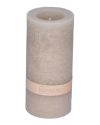 Excellent Houseware Pillar Candle Grey 300 g thumbnail 1