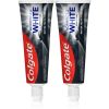Colgate Advanced White Charcoal valkaiseva hammastahna, sisältää aktiivihiiltä 2x75 ml thumbnail 1