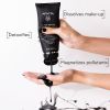 Apivita Cleansing Black Detox Cleansing Gel aktiivihiileltä sisältävä puhdistusgeeli kasvoille ja silmiin 50 ml thumbnail 3