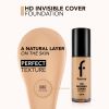 flormar HD Invisible Cover Foundation kevyt kirkastava meikkivoide SPF 30 sävy 80 Soft Beige 30 ml thumbnail 4
