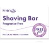 Friendly Soap Shaving Bar Fragrance Free luonnollinen saippua parranajoon hajusteeton 95 g thumbnail 2