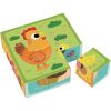 2Kids Toys Wooden Blocks Farm arpakuutiot puinen 12 m+ 9 kpl thumbnail 1