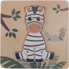 Zopa Wooden Puzzle Small palapeli puinen Zebra 1 kpl thumbnail 2