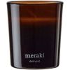 Meraki Dark Wood Scented Candle Small thumbnail 1