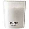 Meraki White Garden Scented Candle Small thumbnail 1
