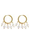 Timi Of Sweden Estelle Pearl Hoop Earrings thumbnail 1