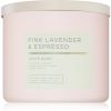 Bath & Body Works Pink Lavender & Espresso tuoksukynttilä 411 g thumbnail 1