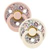 BIBS x Liberty Pacifier Colour Eloise Latex Size 1 2 kpl – Blush thumbnail 1