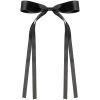 By Lyko Petite Bow Clip Midnight Black thumbnail 1