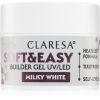 Claresa Soft&amp;Easy Builder Gel pohjustusgeeli kynsiin sävy Milky White 12 g thumbnail 1