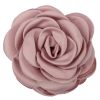 DARK Satin Rose Hair Claw – Light Rose thumbnail 1