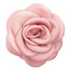DARK Satin Rose Hair Claw – Rose thumbnail 1