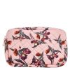 Fan Palm Beauty Bag Rose Hibiscus Large thumbnail 1