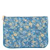 Fan Palm Blue Flower Clutch thumbnail 1