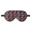 Fan Palm Sleeping Eye Mask Flawless Black 20x10cm thumbnail 1