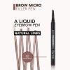 flormar Brow Micro Filler Pen kulmakynä sävy 002 Medium Brown 1.1 ml thumbnail 4