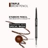 flormar Triple Brow Pencil kulmakynä 3in1 sävy 003 Coffee 0.75 g thumbnail 4