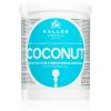 Kallos KJMN Professional Coconut ravitseva naamio haurastuneille hiuksille 1000 ml thumbnail 1