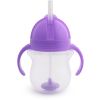 Munchkin Click Lock™ Tip & Sip kuppi sisältää pillin painolla Purple 6 m+ 207 ml thumbnail 2