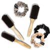 Notino Hair Collection Ceramic hair brush with wooden handle keraaminen puukahvainen hiusharja Ø 38 mm 1 kpl thumbnail 4