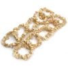 PIPOL BAZAAR Skinny Scrunchie 10pcs Beige thumbnail 1