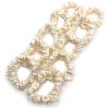 PIPOL BAZAAR Skinny Scrunchie 10pcs Cream thumbnail 1
