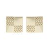 Snö Of Sweden Addison Big Earring – Plain Gold thumbnail 1