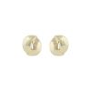 Snö Of Sweden Aero Round Earring – Plain Gold thumbnail 1