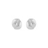 Snö Of Sweden Aero Round Earring – Plain Silver thumbnail 1